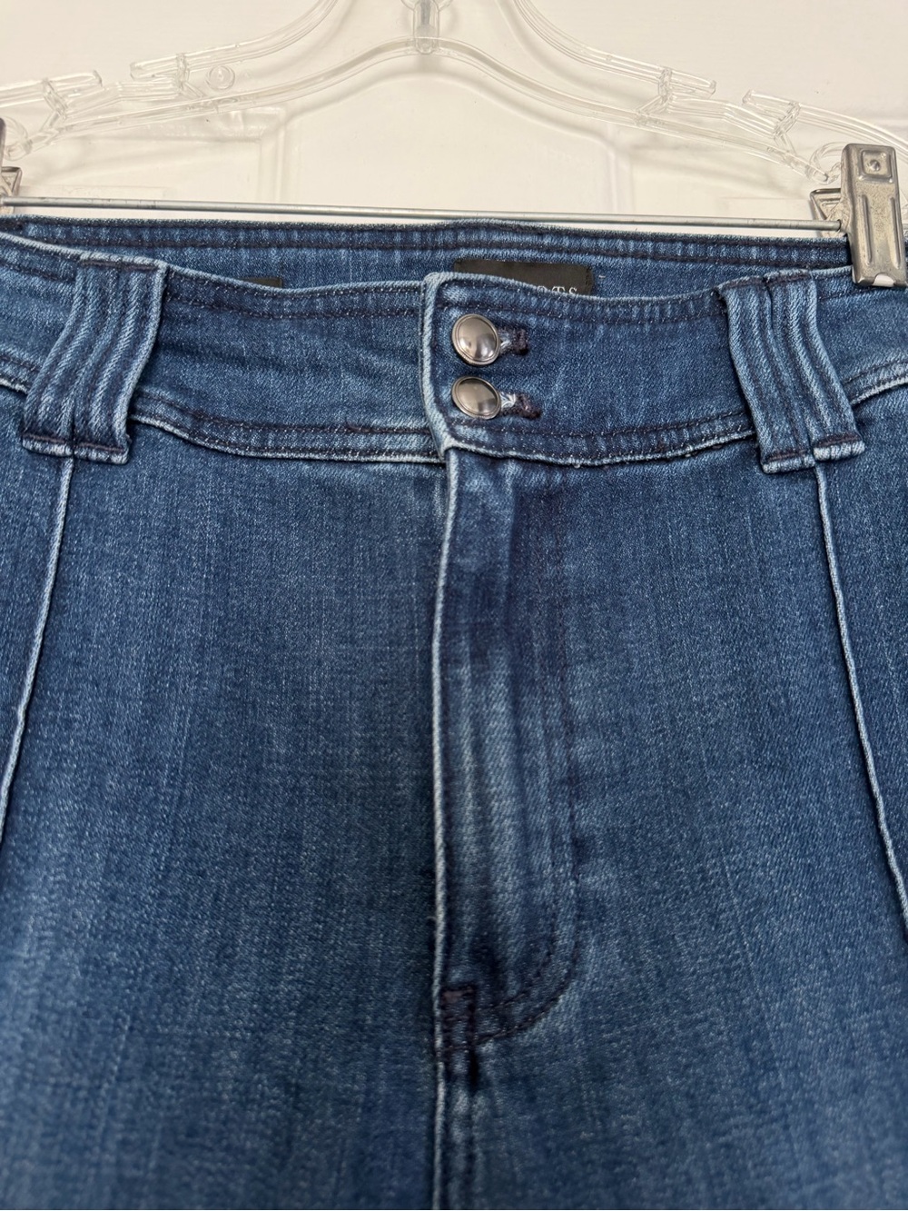 Talbots Flare Leg Pintuck Jeans Size 14P - Picture 7 of 12